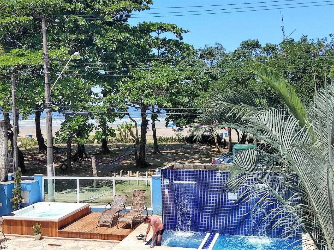 Pousada Vistazul - Piscina Climatizada - Pe Na Areia Bertioga Exterior photo