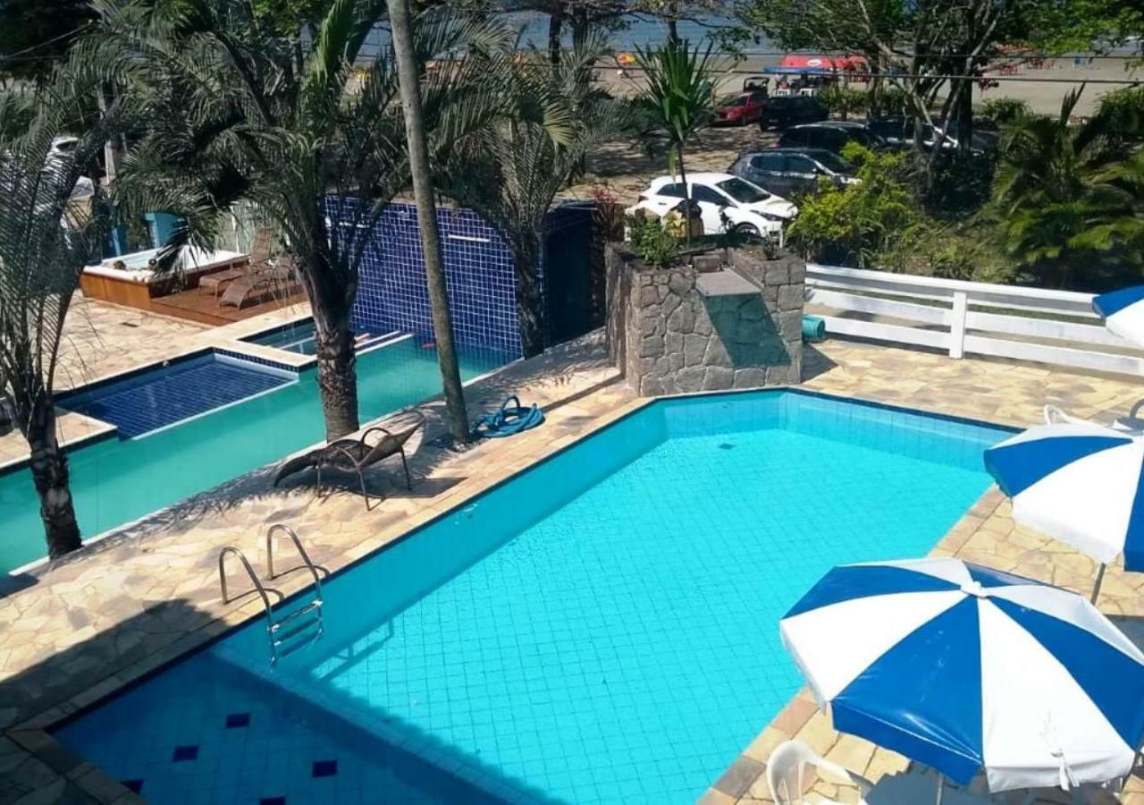 Pousada Vistazul - Piscina Climatizada - Pe Na Areia Bertioga Exterior photo